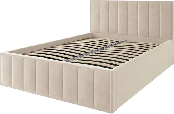 Изображение товара Полуторная кровать ДСВ Лана 1.4 с подъемным механизмом (ваниль)