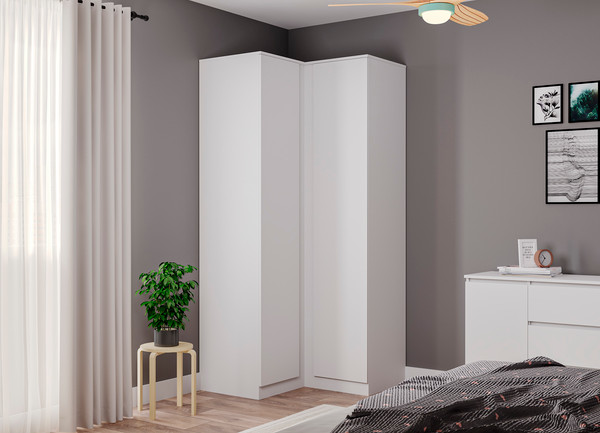 Изображение товара Шкаф ДСВ Мори угловой МШУ 940 (белый)