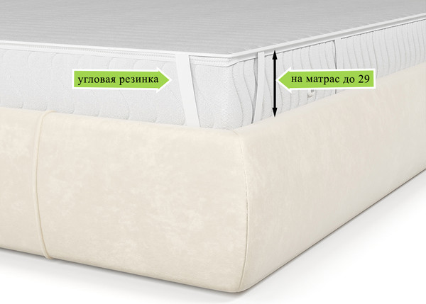 Изображение товара Наматрасник защитный EOS Весна E 70x186 (Light Grey)