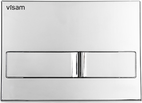 Изображение товара Инсталляция для унитаза Visam Slim 525 с кнопкой L3 / EX-040213 (хром глянец)