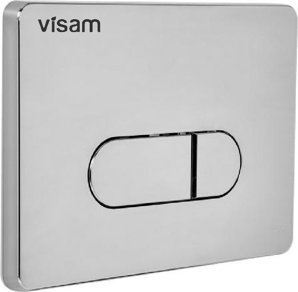 Изображение товара Инсталляция для унитаза Visam Slim 525 с кнопкой D3 / EX-040233 (хром глянец)