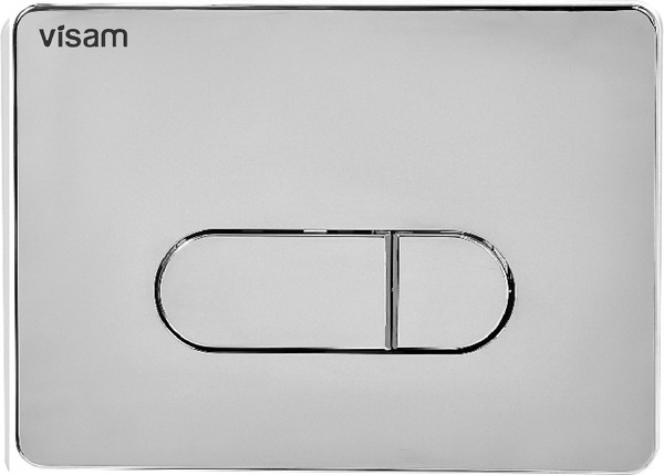Изображение товара Инсталляция для унитаза Visam Slim 525 с кнопкой D3 / EX-040233 (хром глянец)