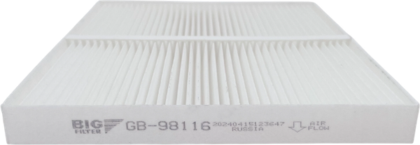 Изображение товара Салонный фильтр BIG Filter GB-98116