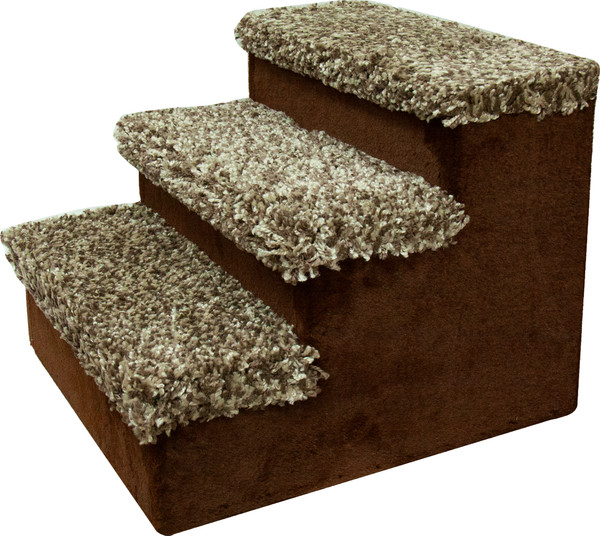 Изображение товара Ступеньки для животных ZOONIK Лесенка-дом / 22264-2 (коричневый)