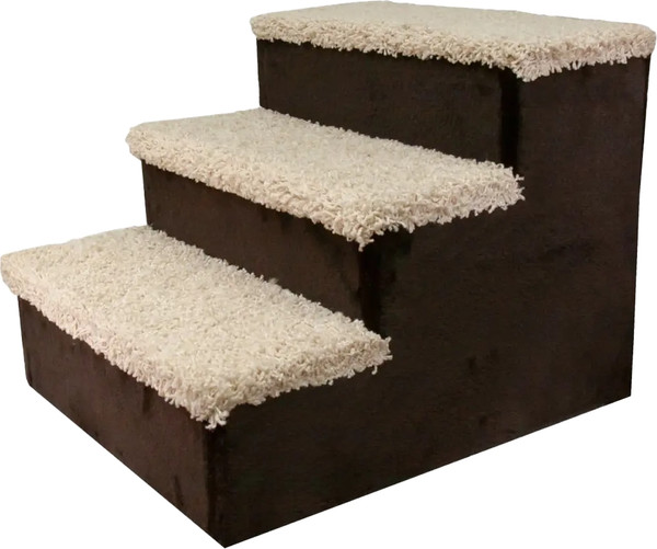 Изображение товара Ступеньки для животных ZOONIK Лесенка-дом / 22264-4 (темно-коричневый)