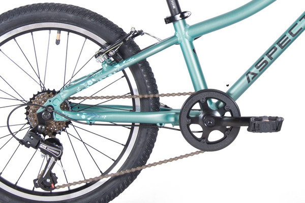 Изображение товара Детский велосипед Aspect Galaxy 2025 (зеленый, разобранный, в коробке)