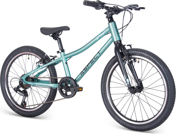 Изображение товара Детский велосипед Aspect Galaxy 2025 (зеленый, разобранный, в коробке)