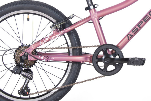 Изображение товара Детский велосипед Aspect Galaxy 2025 (фиолетовый, разобранный, в коробке)