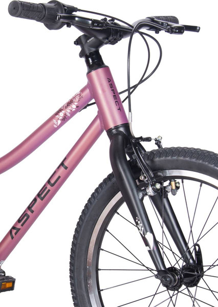 Изображение товара Детский велосипед Aspect Galaxy 2025 (фиолетовый, разобранный, в коробке)