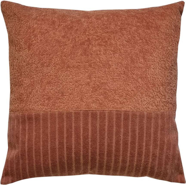 Изображение товара Наволочка декоративная MATEX Tufted Velvet / ALEX-47 (красно-коричневый)