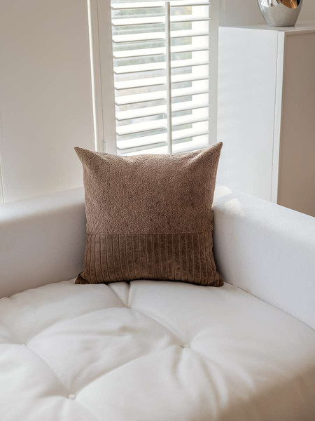 Изображение товара Наволочка декоративная MATEX Tufted Velvet / ALEX-48 (коричневый)