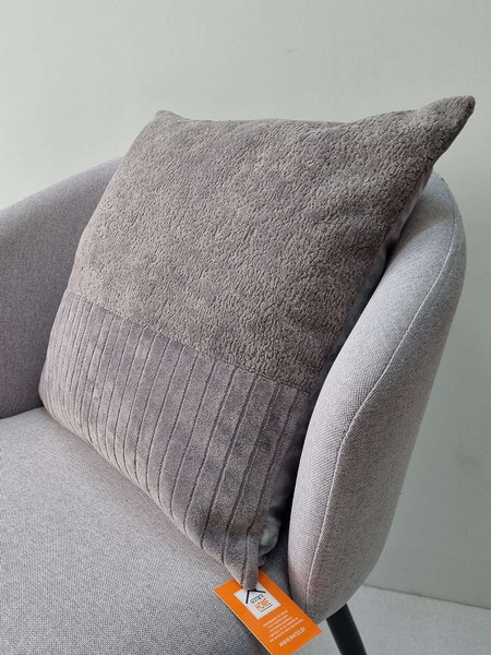 Изображение товара Наволочка декоративная MATEX Tufted Velvet / ALEX-53 (серый)