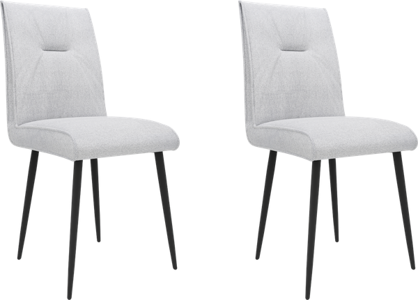 Изображение товара Набор стульев ДСВ Сенатор (серебро, 2 шт)