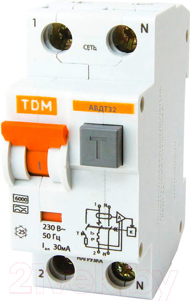 Изображение товара Дифференциальный автомат TDM SQ0202-0030