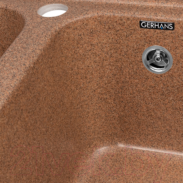 Изображение товара Мойка кухонная Gerhans C02 (терракот)