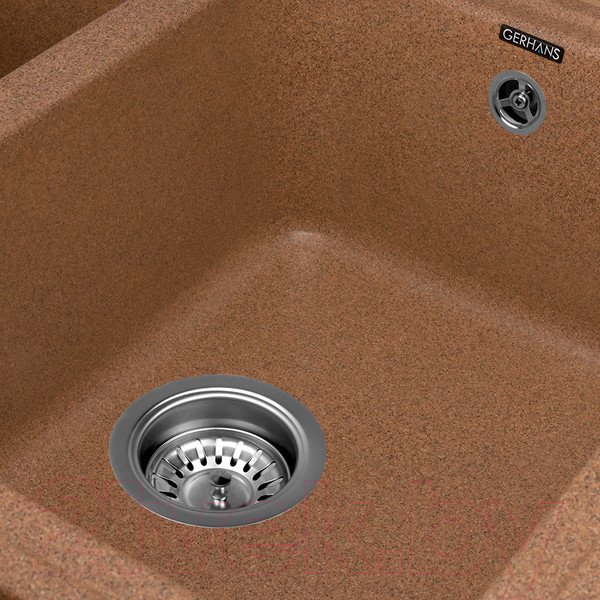 Изображение товара Мойка кухонная Gerhans C02 (терракот)