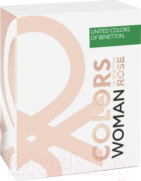 Изображение товара Туалетная вода United Colors of Benetton Colors De Benetton Woman Rose (50мл)