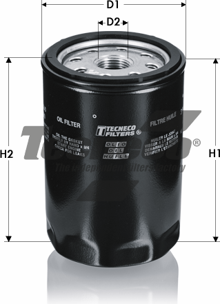 Изображение товара Масляный фильтр TECNECO OL97V