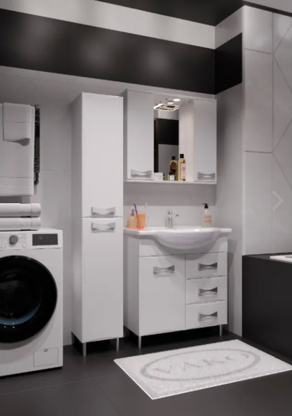 Изображение товара Тумба под умывальник Vako Бант Балтика 80 3 ящика