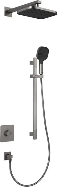Изображение товара Душевая система со смесителем Arrow AG372002GGP-1 (серый)