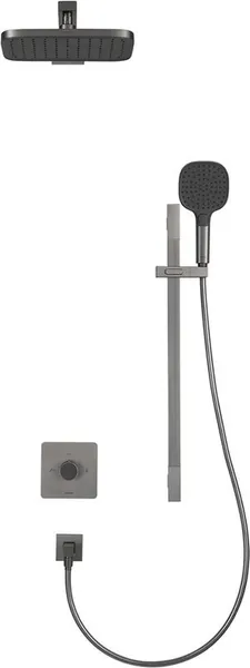 Изображение товара Душевая система со смесителем Arrow AG372002GGP-1 (серый)