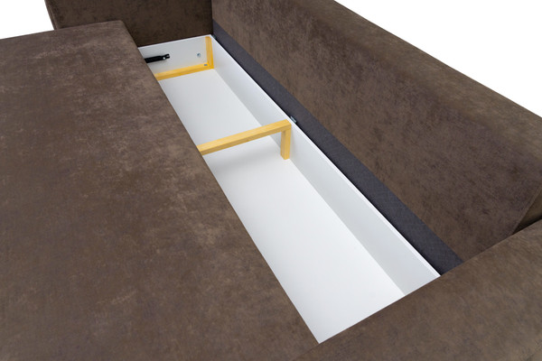 Изображение товара Диван KRONES  Деметра (велюр шоколадный)