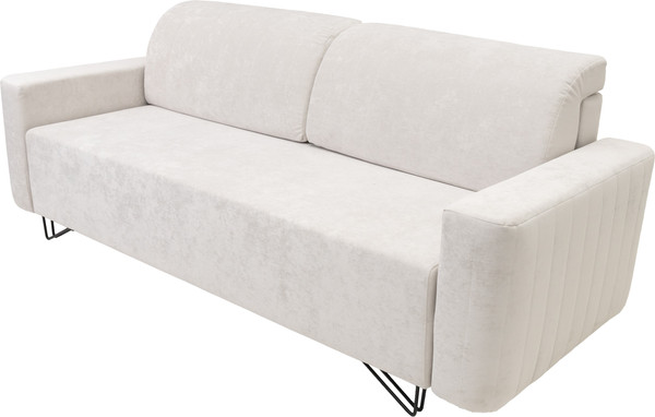 Изображение товара Диван KRONES Деметра (велюр светло-серый)