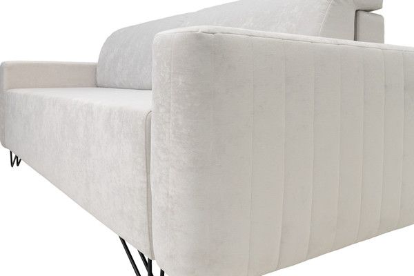 Изображение товара Диван KRONES Деметра (велюр светло-серый)