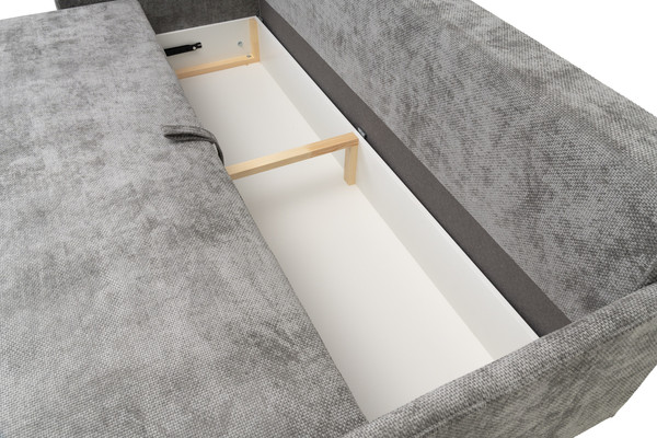 Изображение товара Диван KRONES Деметра 1 (велюр графит)