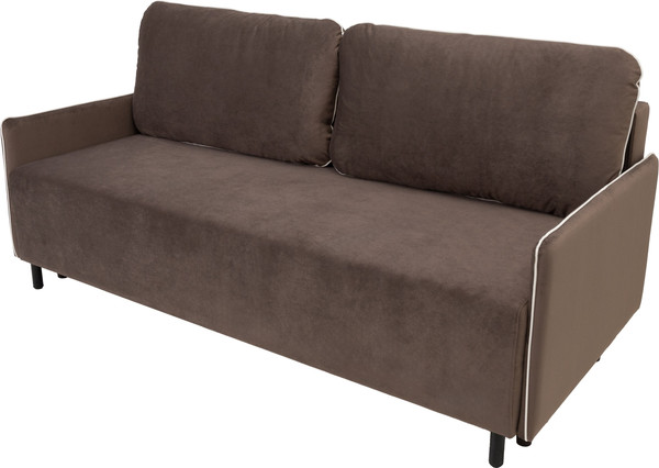 Изображение товара Диван KRONES Деметра 2 (велюр шоколадный/молочный)