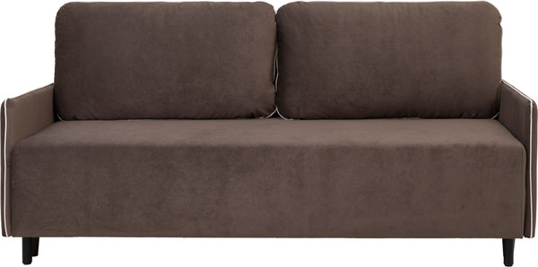 Изображение товара Диван KRONES Деметра 2 (велюр шоколадный/молочный)