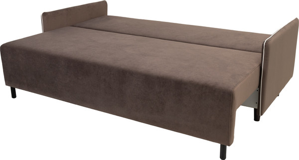 Изображение товара Диван KRONES Деметра 2 (велюр шоколадный/молочный)