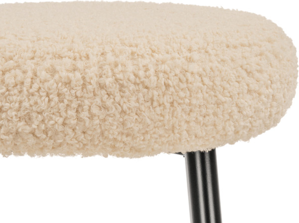 Изображение товара Табурет барный Woodville Plato (white fabric)