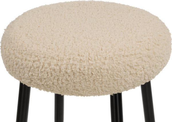 Изображение товара Табурет барный Woodville Plato (white fabric)