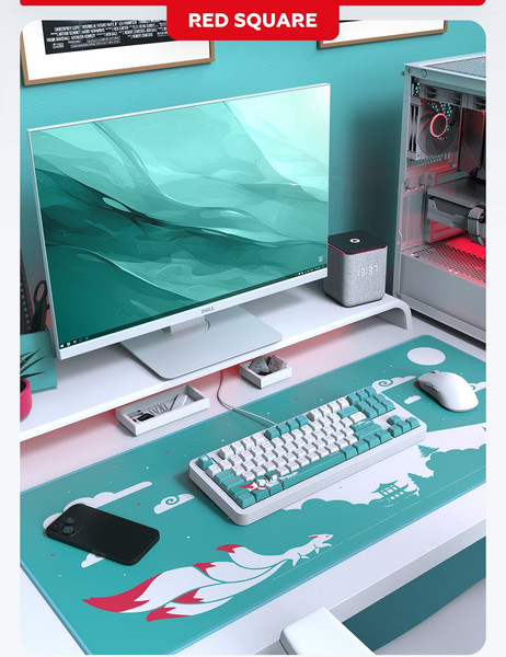 Изображение товара Клавиатура Red Square Alumix TKL Classic Kitsune RSQ-20052 (белый)