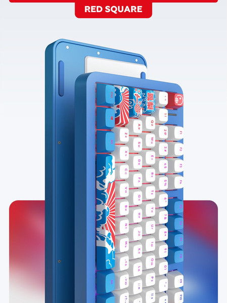 Изображение товара Клавиатура Red Square Alumix TKL Classic Pakuru RSQ-20056 (синий)