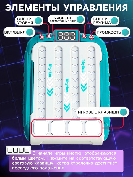 Изображение товара Настольная игра Лас Играс Kids. Жми в такт! / 10844927