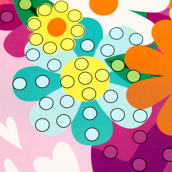 Изображение товара Набор для творчества Школа талантов Аппликация жемчужными. Весенний букет / 10075131