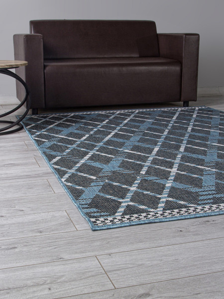 Изображение товара Циновка Merinos Kair S135-STAN-BLUE (2х2.9)