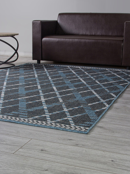 Изображение товара Циновка Merinos Kair S135-STAN-BLUE (2х2.9)