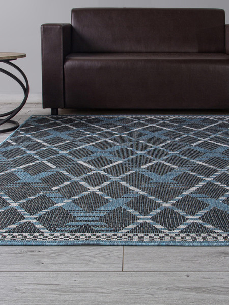 Изображение товара Циновка Merinos Kair S135-STAN-BLUE (2х2.9)