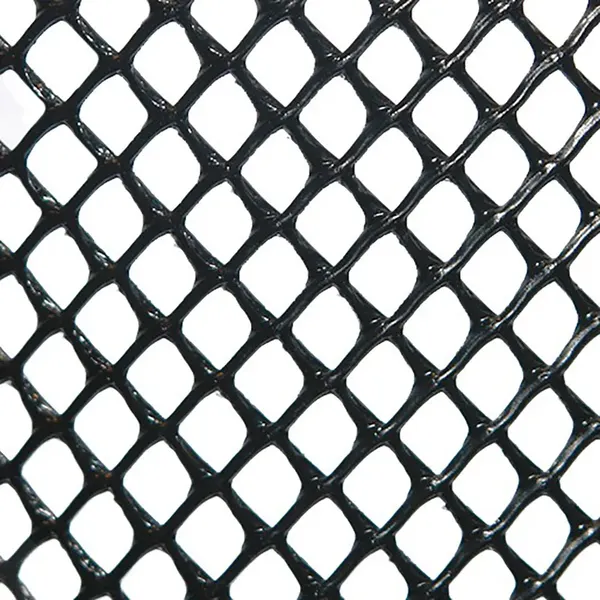 Изображение товара Защитная сетка для растений Протэкт Для защиты саженцев 0.8x5м с хомутами / 3952 (черный)