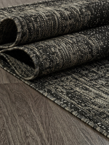 Изображение товара Циновка Merinos Kair S129-STAN-BLACK-GRAY (1.4х2)