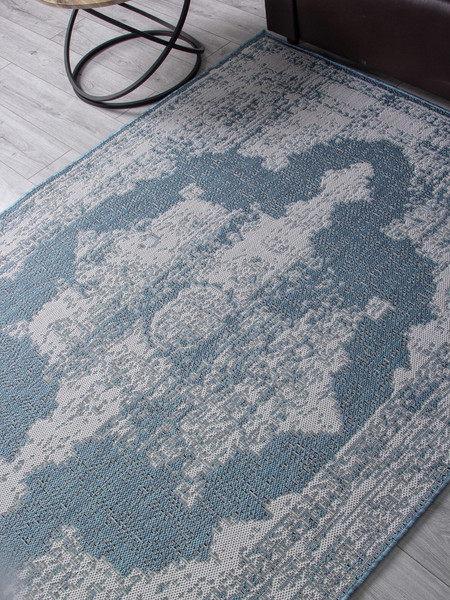 Изображение товара Циновка Merinos Kair S129-STAN-BLUE (1х2)