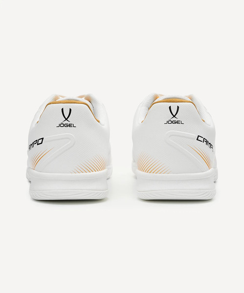 Изображение товара Бутсы футзальные Jogel Campo 2.0 (р.40, белый/золотой)