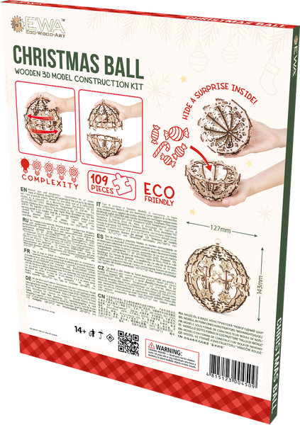 Изображение товара Конструктор EWA Новогодний шар