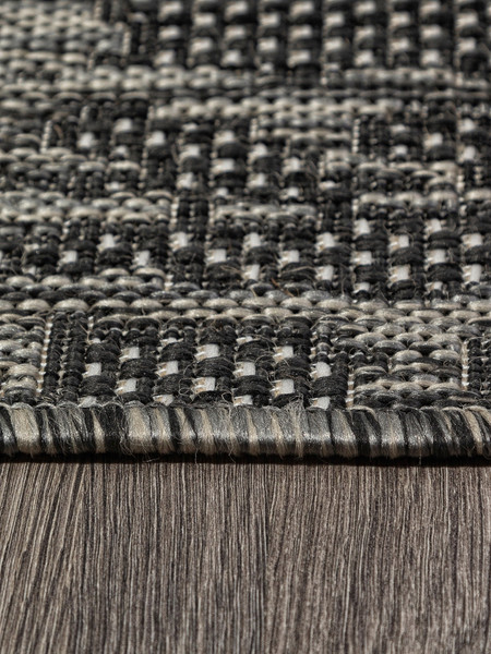 Изображение товара Циновка Merinos Kair S136-STAN-BLACK-GRAY (1.2х1.7)