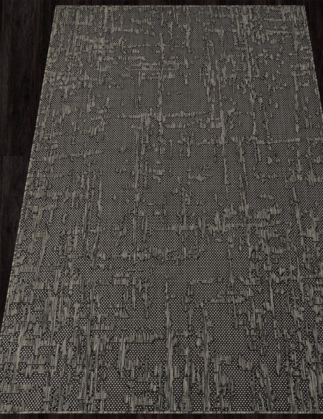 Изображение товара Циновка Merinos Kair S136-STAN-BLACK-GRAY (1.6х2.3)