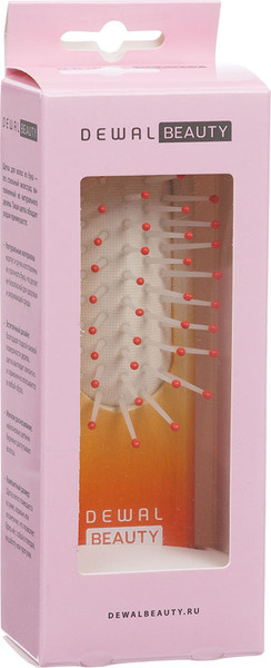 Изображение товара Расческа Dewal Beauty Caramel мини / DBCL425orange-white