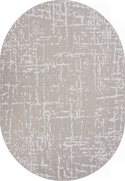 Изображение товара Циновка Merinos Kair S136-OVAL-BEIGE (1.6х2.3)